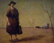 Alexander John Drysdale The Drovers Wife oil painting artist